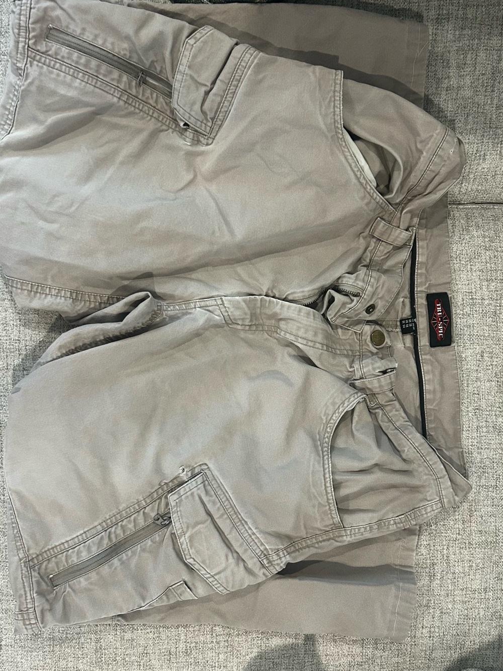 Tru-Spec Tactical Cargo Pants Men 38x30 Khaki Utility Workwear